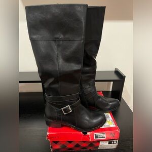 Arizona Jean Company Black Over the Knee Boots